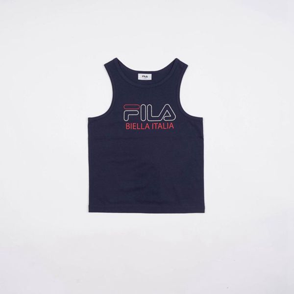 Fila Biella Boy's Tank Top - Royal,NZ 638-56018